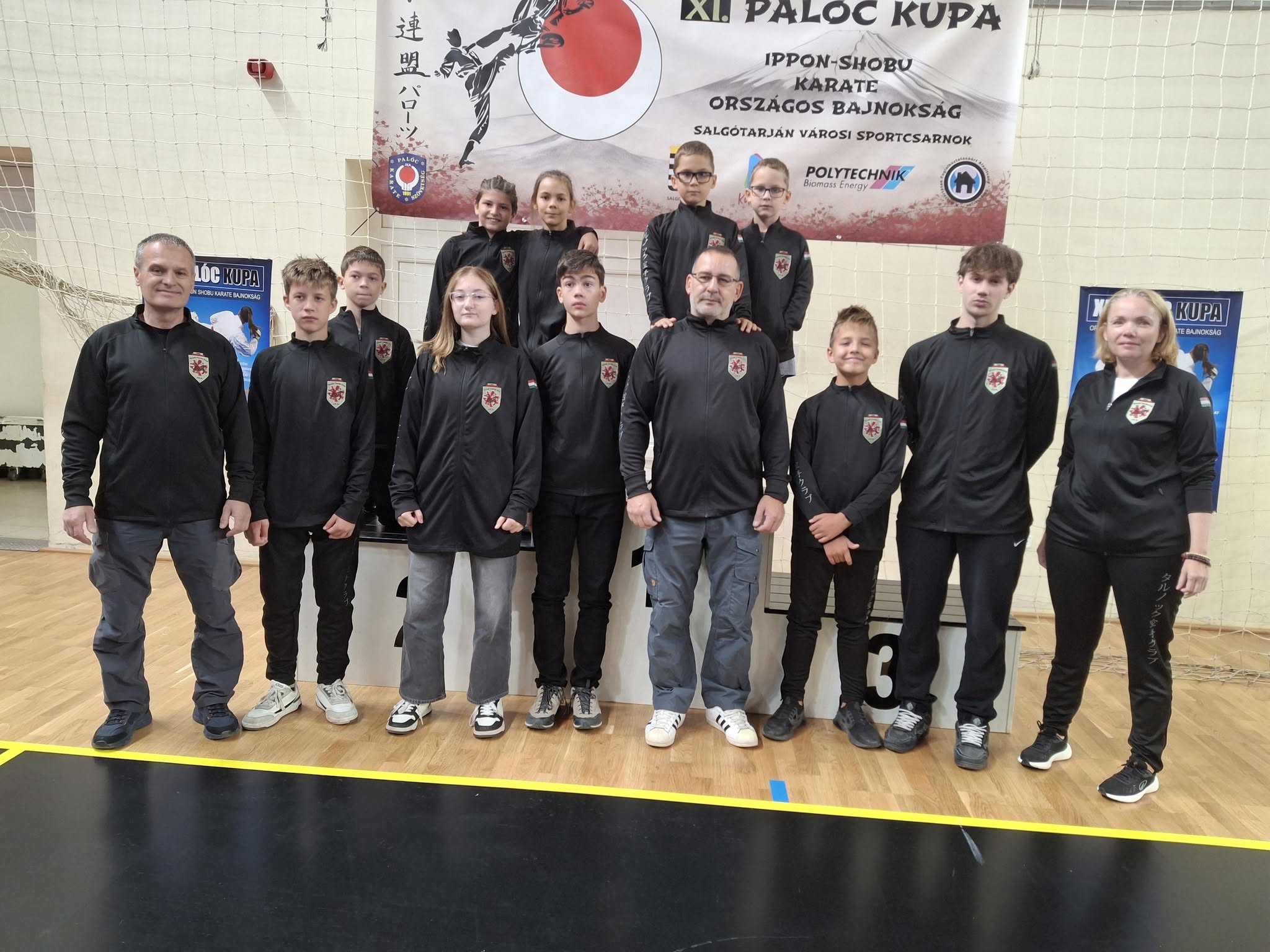 A Tárnoki Karate Klub közössége a XI. Palóc Kupán